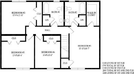 Tuscany Modular Home Floor Plan Second Floor